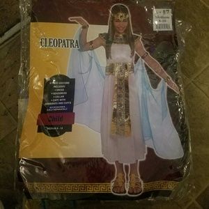 Party City cleopatra costume, size child M (EUC)